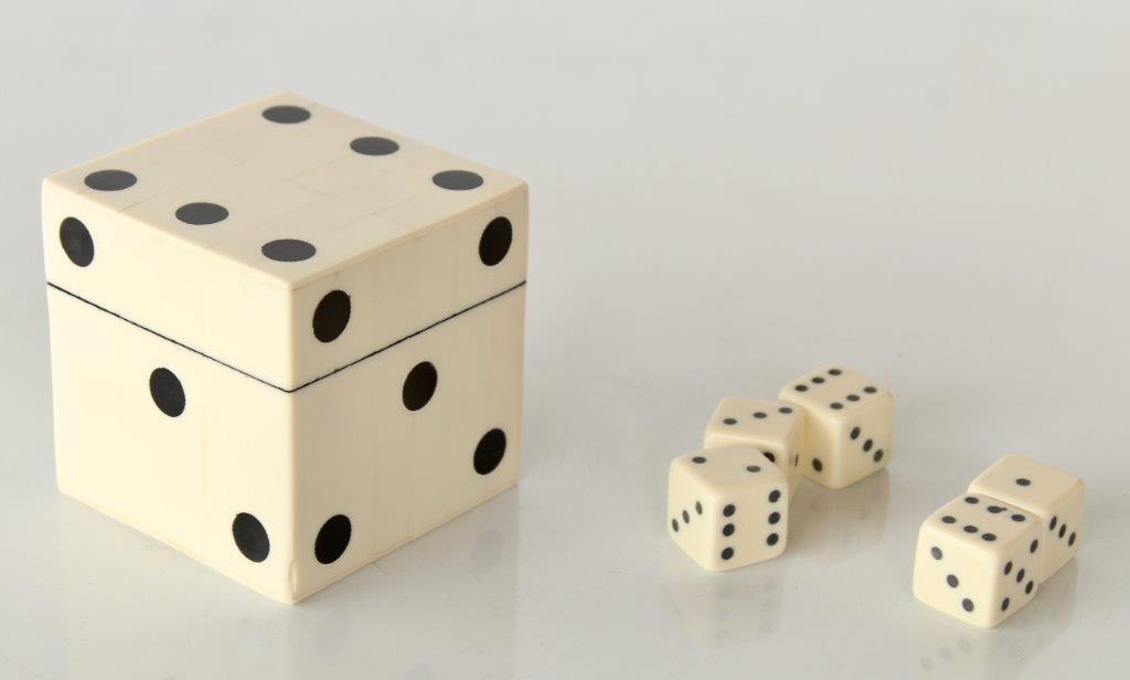 White Box 5 Dice